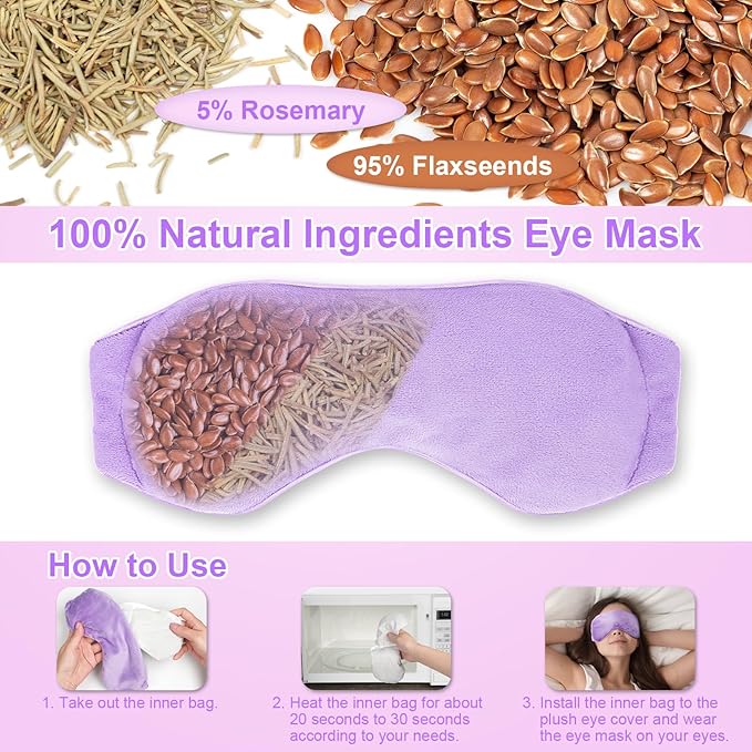 Weighted eye mask for sleeping,