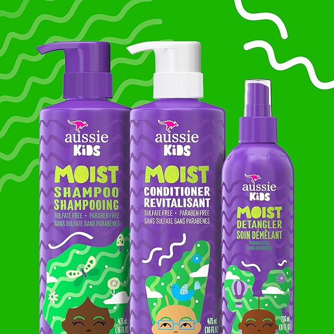 Aussie Kids Moist Detangler Spray,