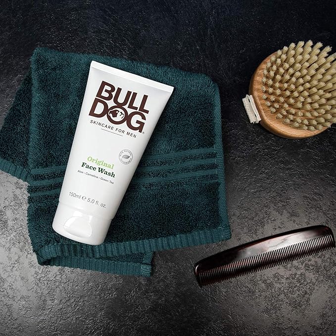 Bulldog Skincare and Grooming For Men Original Face Wash, Pack of 2, 5 Ounce