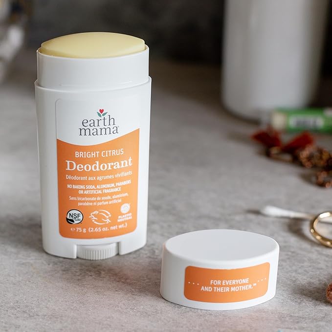 Earth Mama Bright Citrus Deodorant | Baking