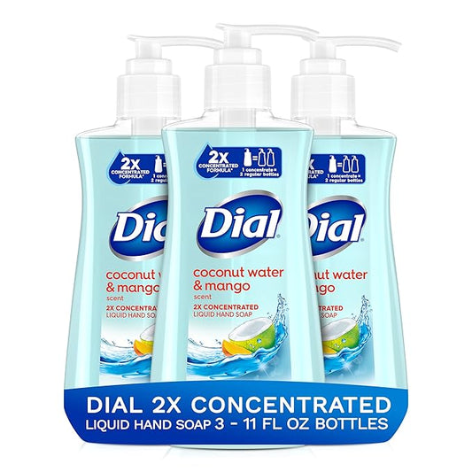 Dial 2X Concentrated Liquid Hand Soap,