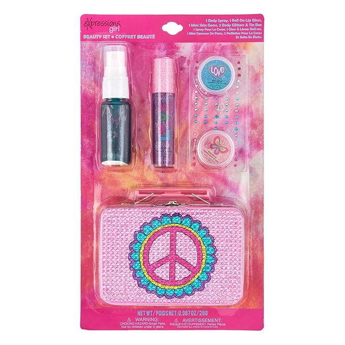 Expressions 6pc Peace & Rhinestones Beauty