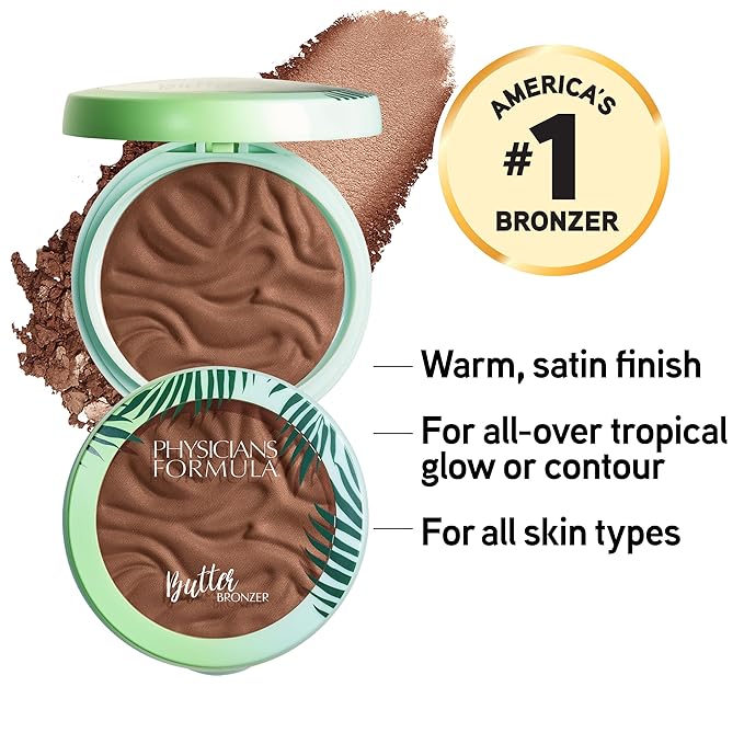 Physicians Formula Murumuru Butter Bronzer, Moisturizing, Nourishing Murumuru Endless Summer