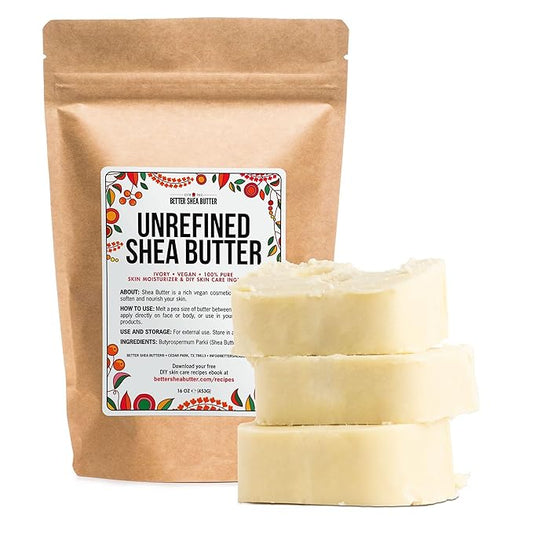 100% Pure African Shea Butter, 16