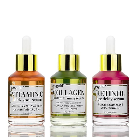 Facial serum skin care set