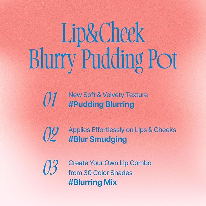 Lip&Cheek Blurry Pudding Pot | Bestie Moment - women