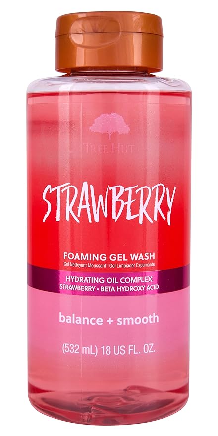 Tree Hut Strawberry Balance & Smooth 18 oz