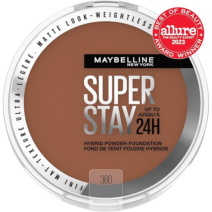 Maybelline Super Stay Up to 24HR Hybrid Powder-Foundation, 1 Count