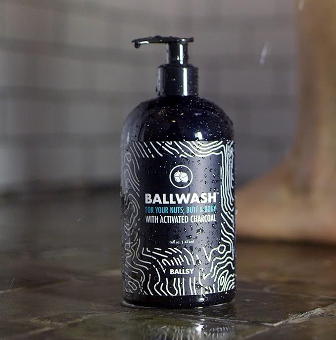 Ballsy Ballwash Charcoal Body Wash