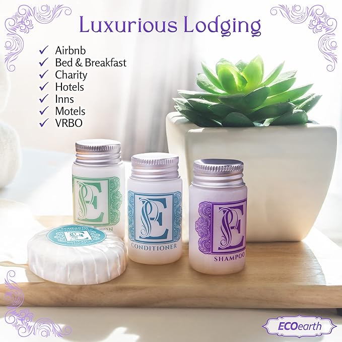 Luxury Travel and Hotel Amenities Set