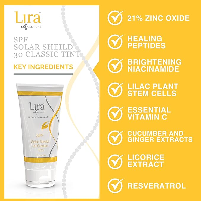 Lira Clinical SPF Solar Shield 30 (Classic Tint)