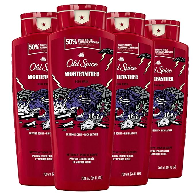 Old Spice Body Wash for Men, NightPanther, 24/7