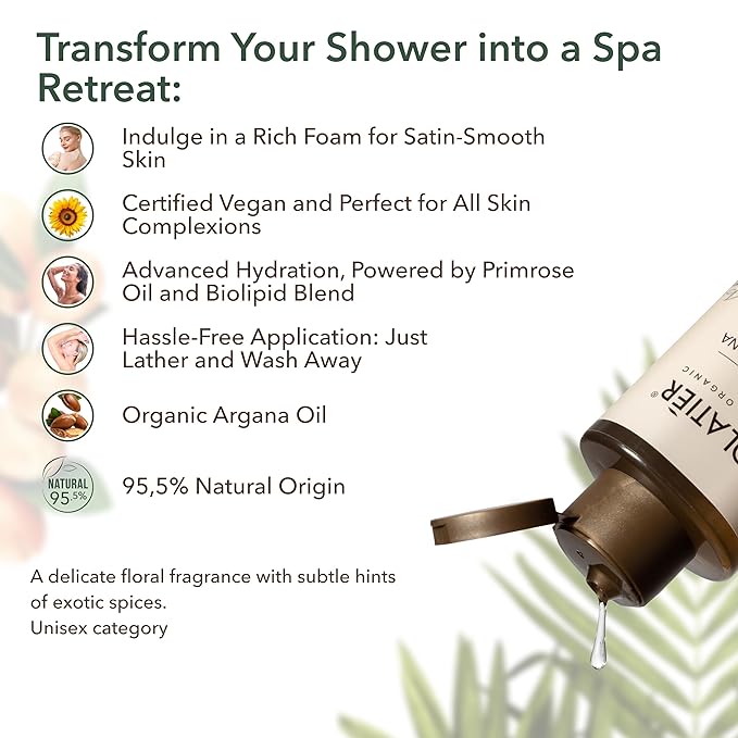 Deep Reviving Shower Oil with Organic