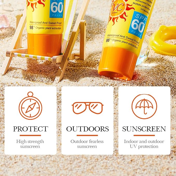 Sunscreen For Face, SPF 60 Face Hydrating|