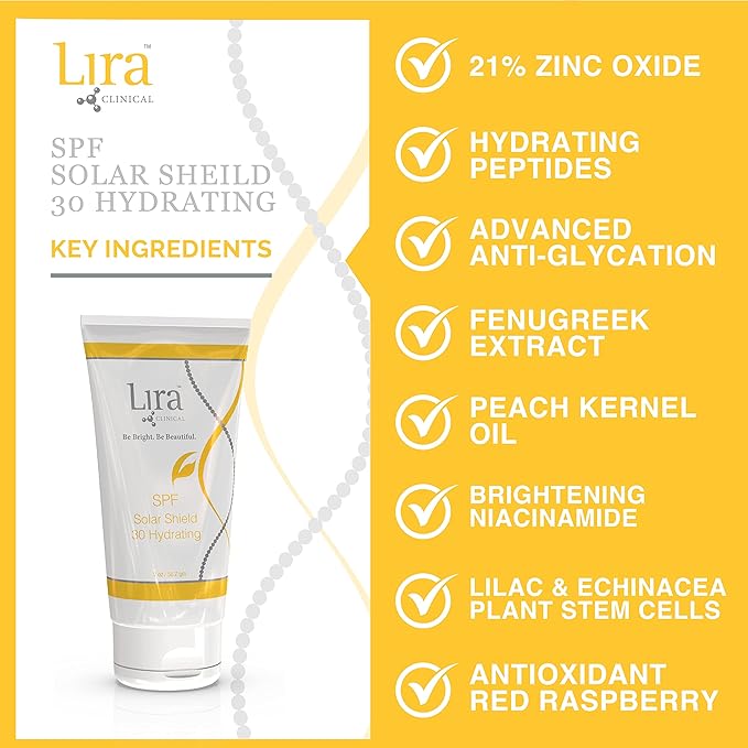 Lira Clinical SPF Solar Shield 30 (Hydrating)