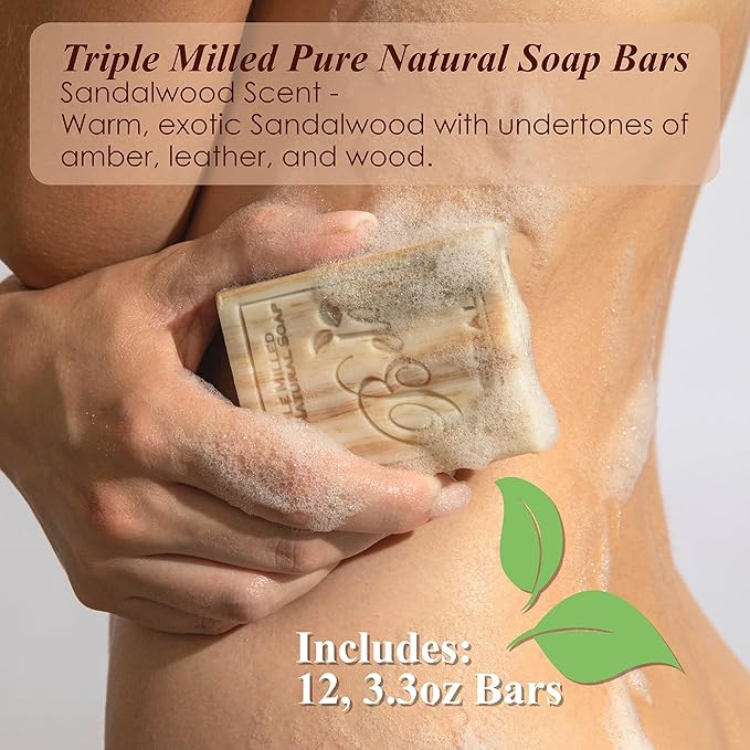 BELA - Triple Milled Pure Natural 3.3 oz