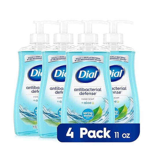 Dial Antibacterial Liquid Hand Soap, Spring