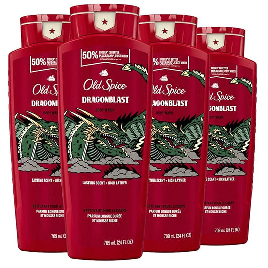 Old Spice Body Wash for Men, Dragonblast, Long