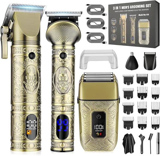 RESUXI Professional Hair Clippers for