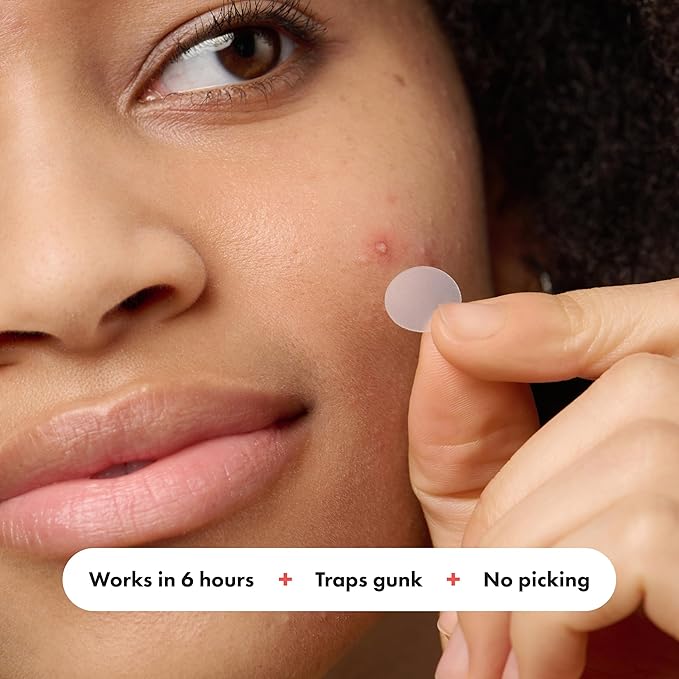 Mighty Patch™ Original Patch - Hydrocolloid Acne Pimple Patch for Covering Zits and Blemishes, Spot Stickers for Face and Skin (75 Count)