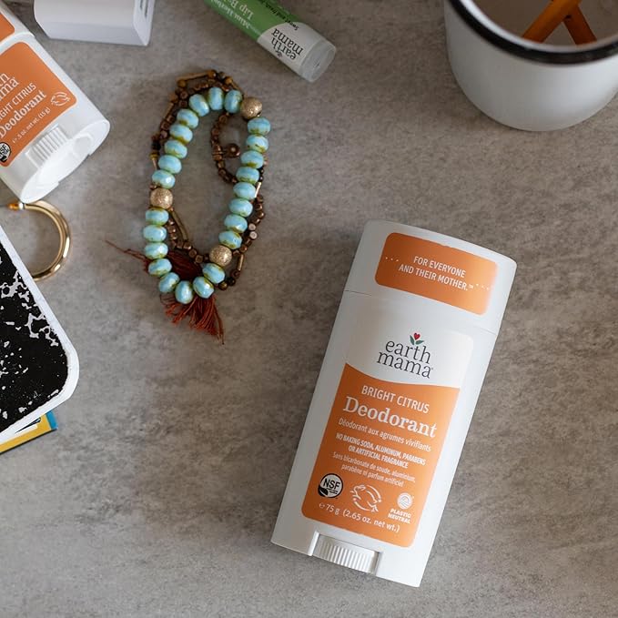 Earth Mama Bright Citrus Deodorant | Baking