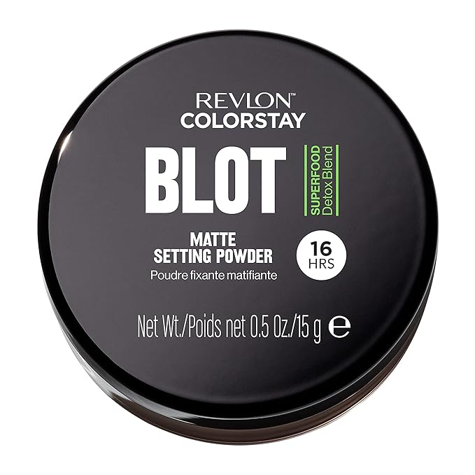 Revlon ColorStay Blot Face Powder, Mattifying, Blurring & Pore Appearance, 0.5 oz