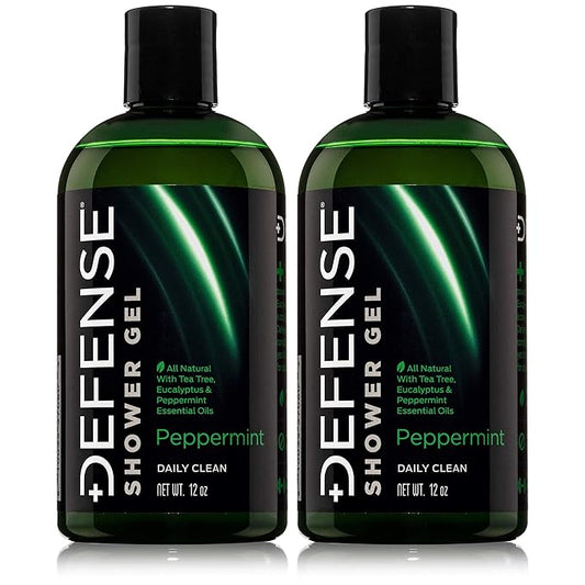 Defense Soap Organic Peppermint Body Wash