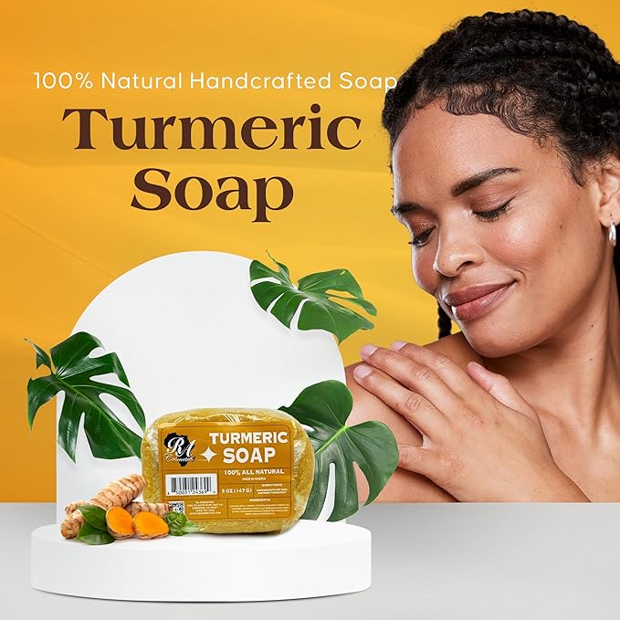 RA COSMETICS 100% Natural Turmeric Soap