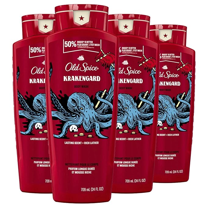 Old Spice Body Wash for Men, Krakengard, Long