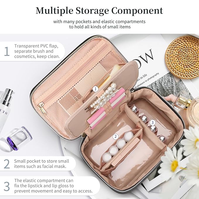 Ocheal makeup bag, travel makeup