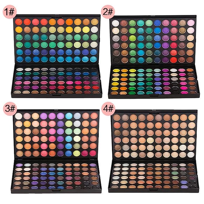 120 Nude Eyeshadow Palette, Beauty Makeup Palette Multicolor