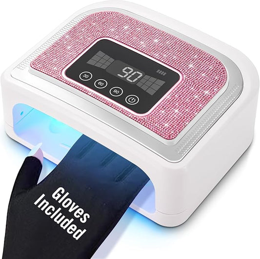 Cordless Nail Lamp, 120W Rechargeable