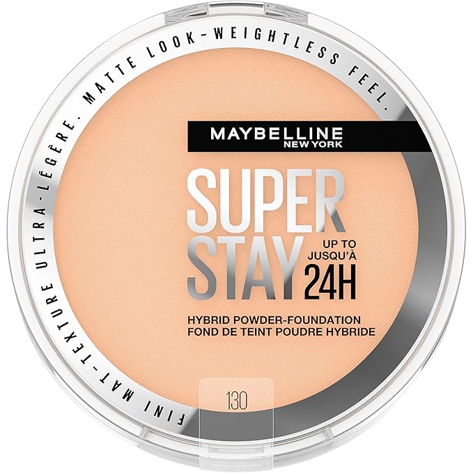 Maybelline Super Stay Up to 24HR Hybrid Powder-Foundation, 1 Count