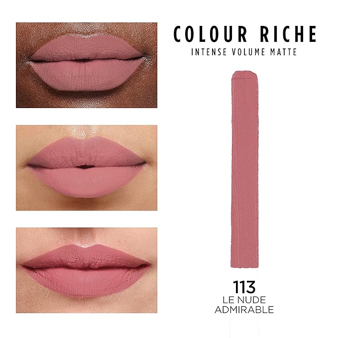 L’Oréal Paris Colour Riche Intense Volume Matte Lipstick, 06 Oz