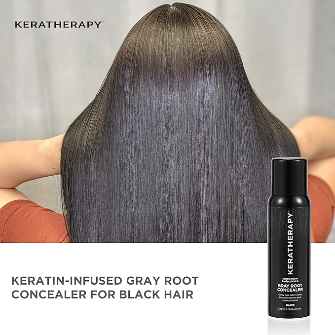 Keratherapy Keratin Infused Perfect Match Gray Root Concealer 3 oz