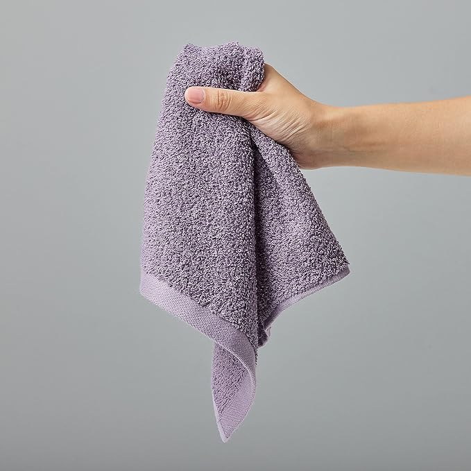 Amazon basics face towels for