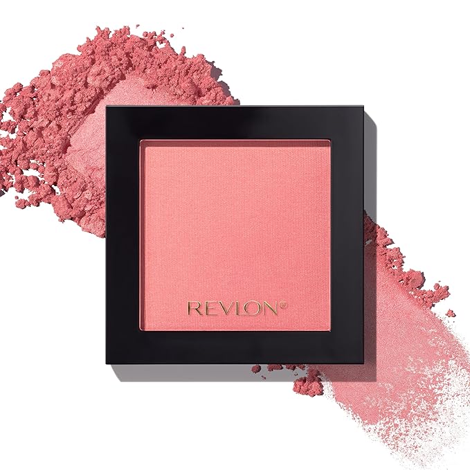 Revlon Blush, Powder Blush Face Makeup, High Impact Ravishing Rose, 0.17 oz