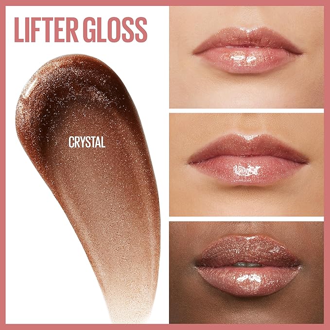 Maybelline Lifter Gloss, Hydrating Lip Gloss with Hyaluronic Lip