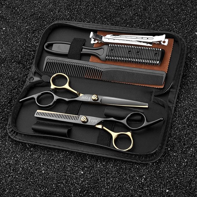 Hair Cutting Scissors Kit, Fcysy