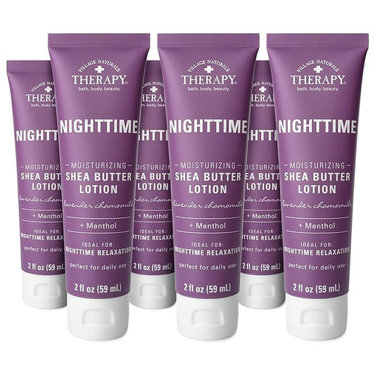 Village Naturals Therapy Nighttime Moisturizing Shea