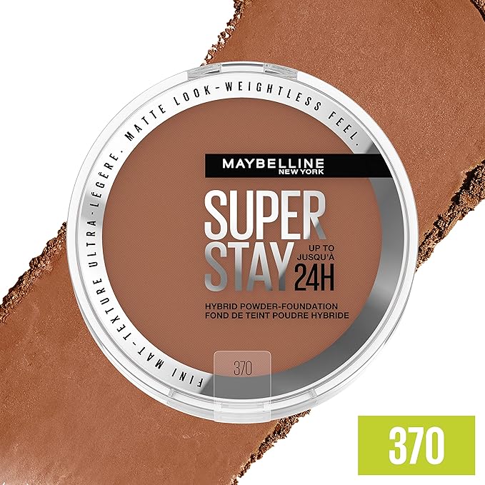 Maybelline Super Stay Up to 24HR Hybrid Powder-Foundation, 1 Count