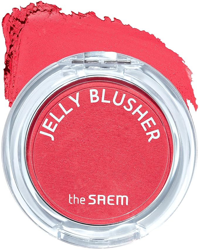 THESAEM Jelly Blusher PK02 Scarlet Pink - Velvety