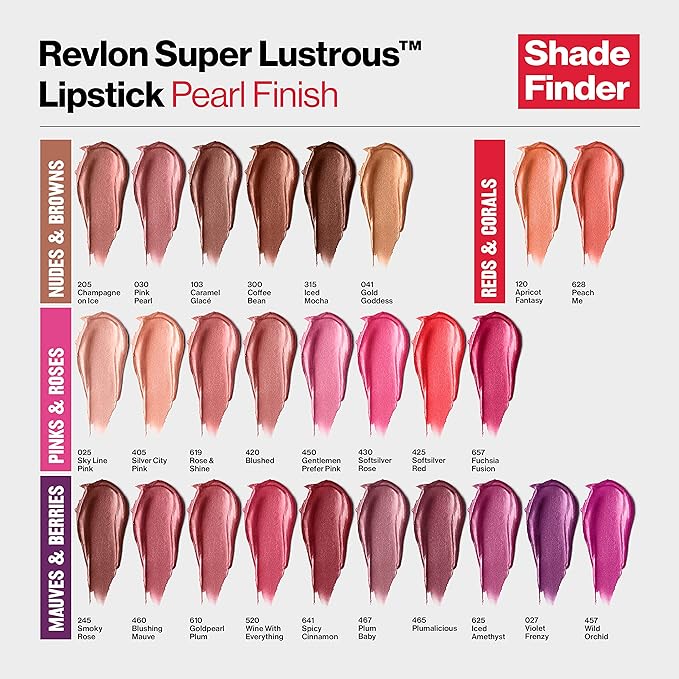 Revlon Lipstick, Super Lustrous Lipstick, High Impact Lipcol 15 oz