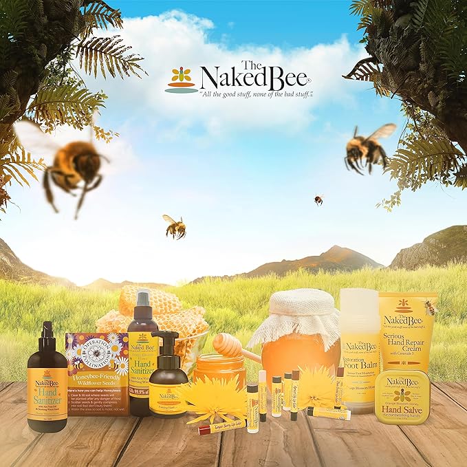 The Naked Bee Vitamin C Face & Body Sunscreen Protection (5.5 Oz) - Suncreen Moisturizing Vitamin C Cream - Sunblock - Sunflower Oil & Aloe with Spf 30