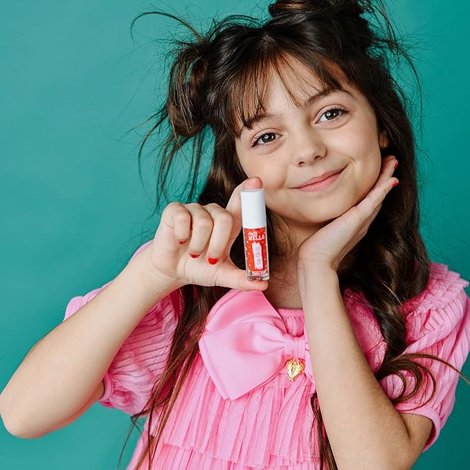 MISS NELLA Fairy Kiss Lip Gloss, Red hydrating Gloss,
