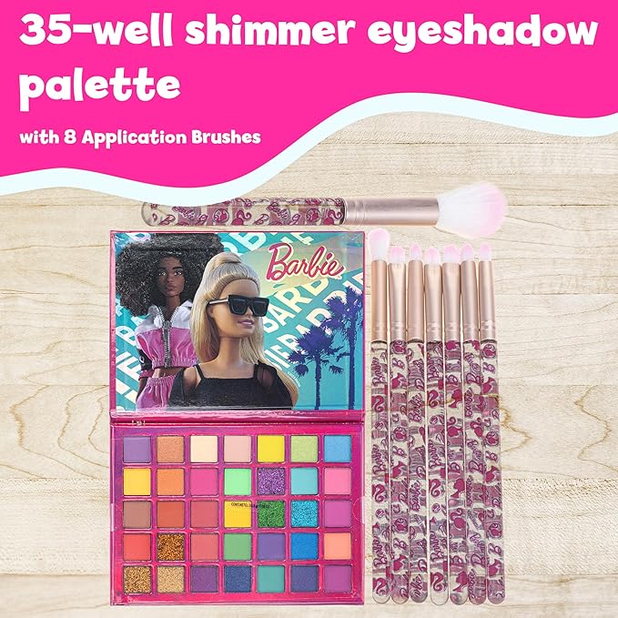 Barbie - Townley Girl 35-Well Eyeshadow Palette, Shimmery