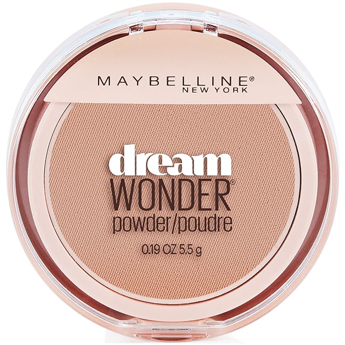 Maybelline New York Dream Wonder Powder Makeup, Creamy Natural, 0.. 19 oz