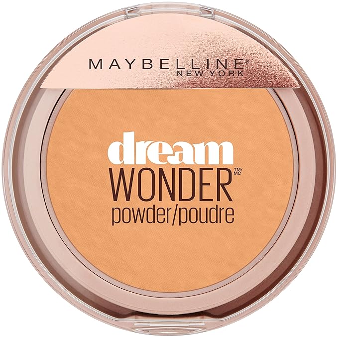 Maybelline New York Dream Wonder Powder Makeup, Golden Beige, 0.. 19 oz