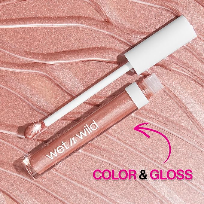 wet n wild Megaslicks Lipgloss, Sinless, 0.5 Ounce, Lipgloss,