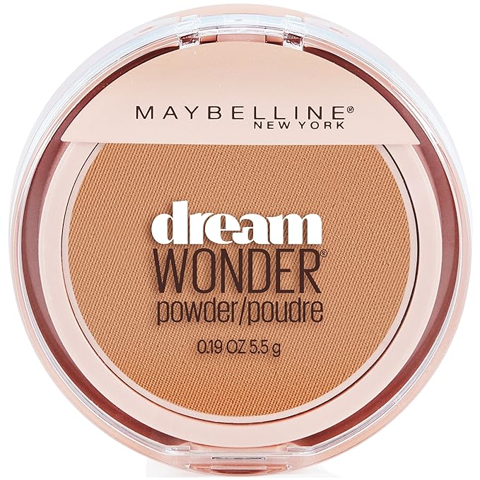 Maybelline New York Dream Wonder Powder Makeup, Honey Beige, 0.. 19 oz